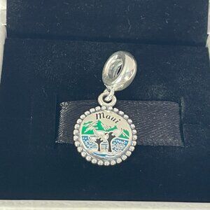 Pandora Maui Hawaii Charm S925 Sterling silver Jewelry